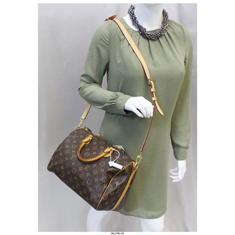 lv speedy 30 bandouliere monogram|authentic lv speedy 30.